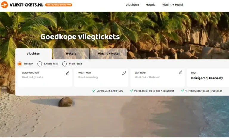 Vliegtickets.nl uitgelicht