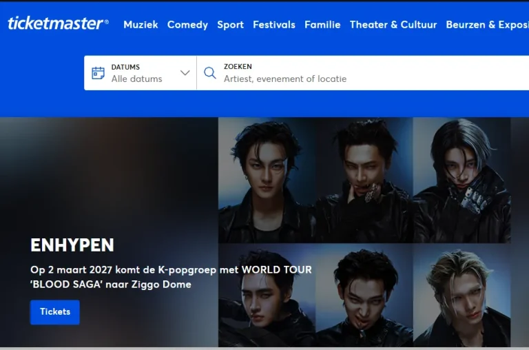 Ticketmaster uitgelicht