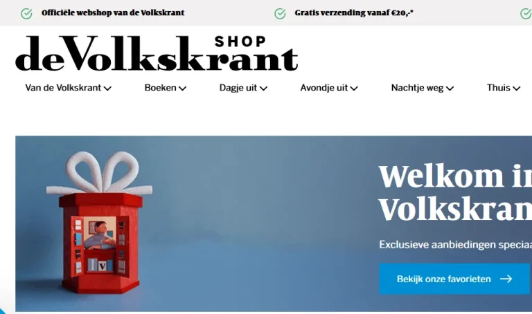 volkskrantshop uigelicht